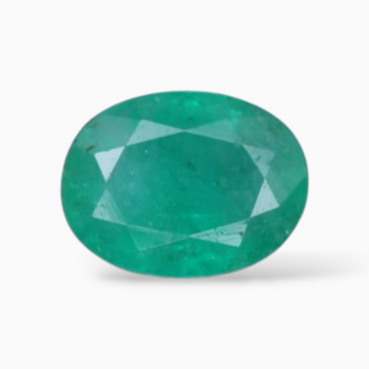 Buy Green Emerald Gemstone In Oval Shape 0.97 Carats 7.8x5.8mm Size