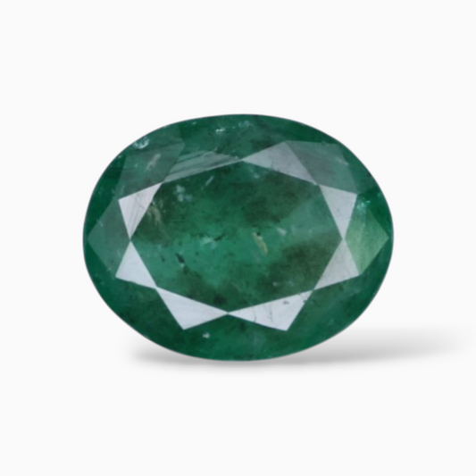 Buy Original Emerald Gemstone Oval Shape 5.66 Carats 12.6x10mm Size