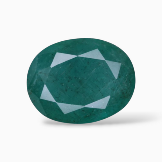 3.51 Carats Natural Emerald Gemstone In Oval Shape & Size 11.5x9mm