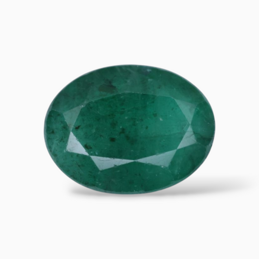 Buy Green Emerald Gemstone For Sale Oval Shape 3.03 Carats 11x8.4mm Size