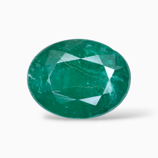 Buy Genuine Emerald Stone Oval Shape 4.04 Carats 11.8x9mm Size