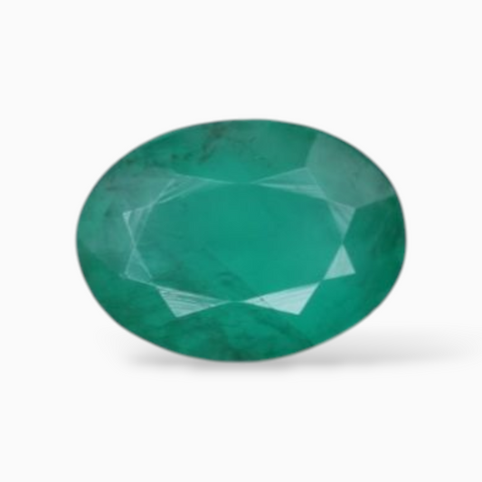 Oval Shape Natural Emerald Stone 0.91 Carats & 7.8x5.7mm Size