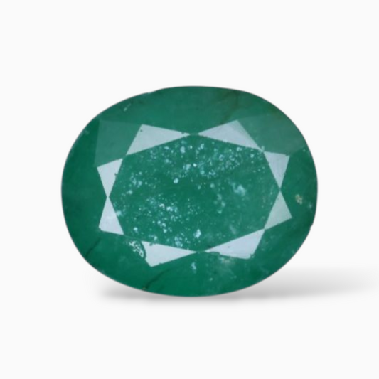 3.44 Carats Buy Emerald Stone In Oval Shape & Size 10x8.2mm