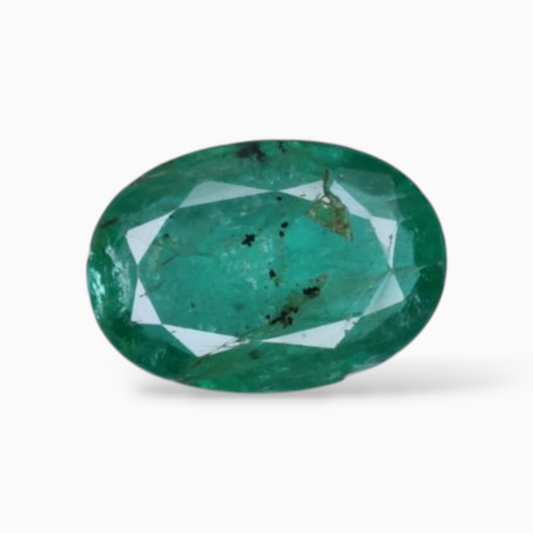 1.99 Carats Natural Emerald Gemstone In Oval Shape & Size 10.8x7.5mm