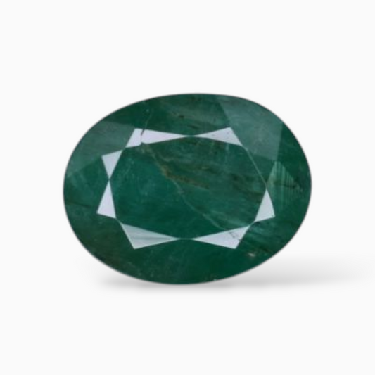 3.26 Carats Buy Emerald stone In Oval Shape & Size 10x7.8mm
