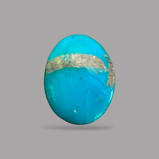 Firoza Ratan 22.53 Carats 25.2 x 19.8 x 6.5 mm in Oval