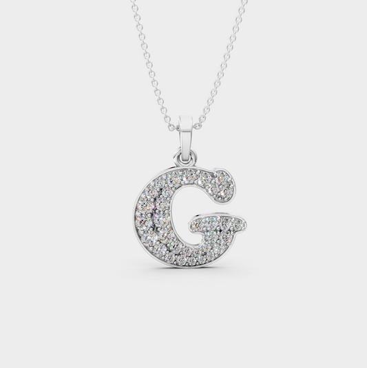 Gold G Initial Necklace – Gifty Charm for Grace
