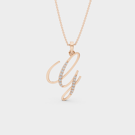 G Initial Necklace Gold – Gemma’s Beautiful Pendant