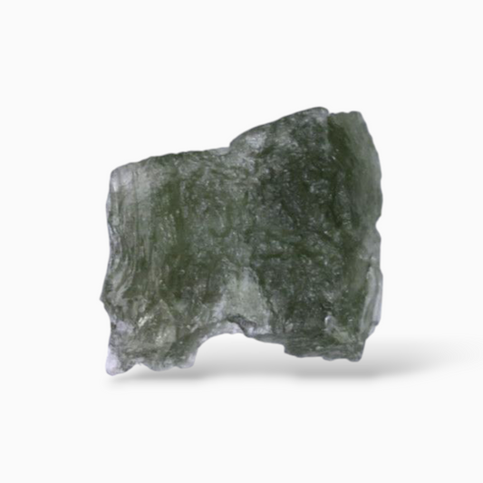 Buy Raw Moldavite Crystal For Sale 1.20 Carats Rough Shape