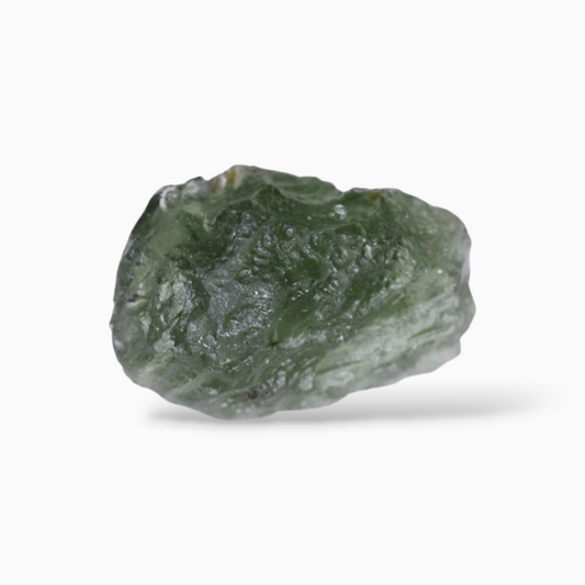 Buy Natural Green Moldavite For Sale 4.02 Carats Rough Shape