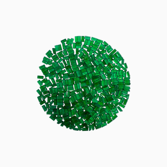 Green Onyx Baguette Cut Stone 4x2 mm Lot For Jewellery 0.11 Carats Per Piece
