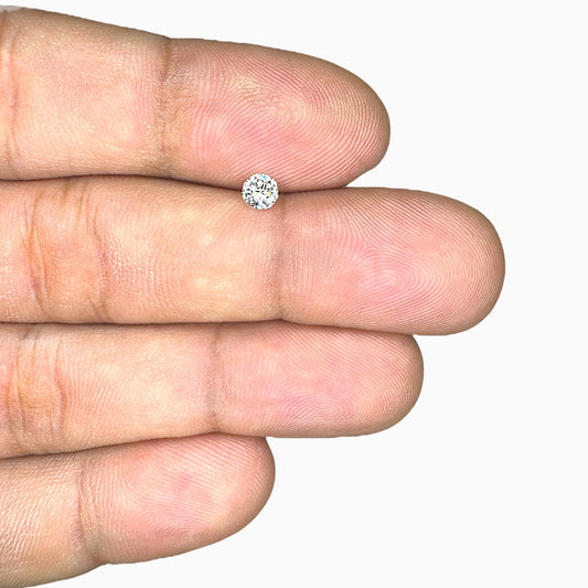 Natural Diamond Stone Round Shape 0.25 Carats Size 4mm