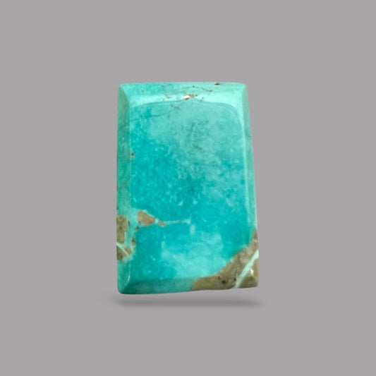 Loose Turquoise Stones 20.13 Carats 20.7 x 13.6 x 7.5 mm in Rectangle