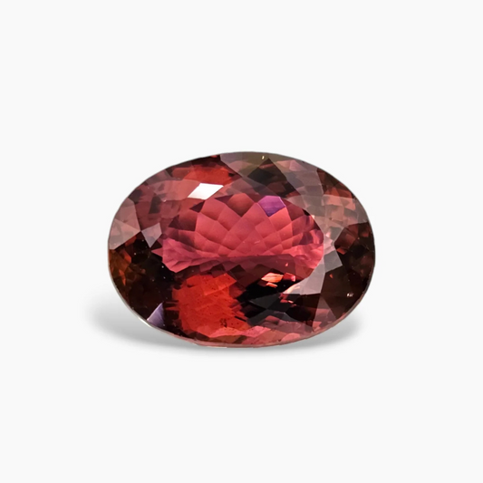 Loose Natural Pink Tourmaline Oval Cut 7.53 Carats for Sale
