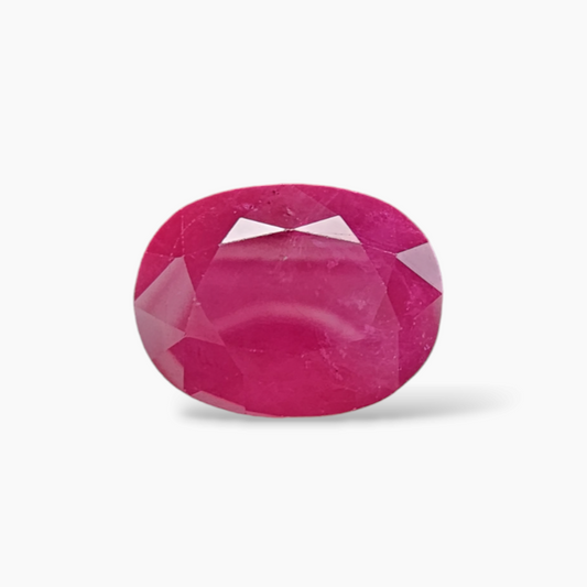 Luxurious7.00CaratOvalCutNaturalRubyfromBurma-CertifiedbyHGT