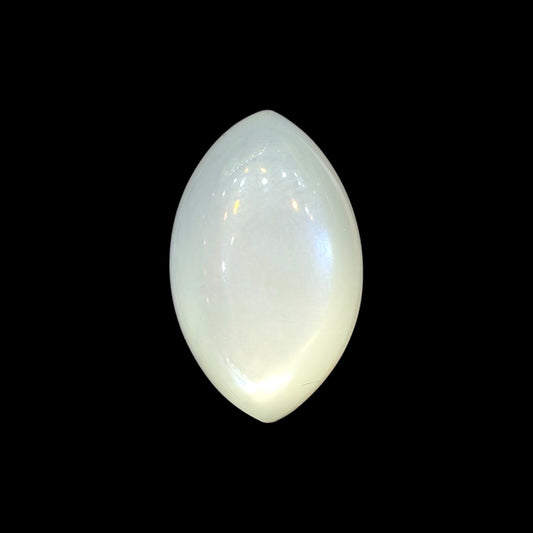 Milky Moonstone Marquise Cabochon 8.71 Carats