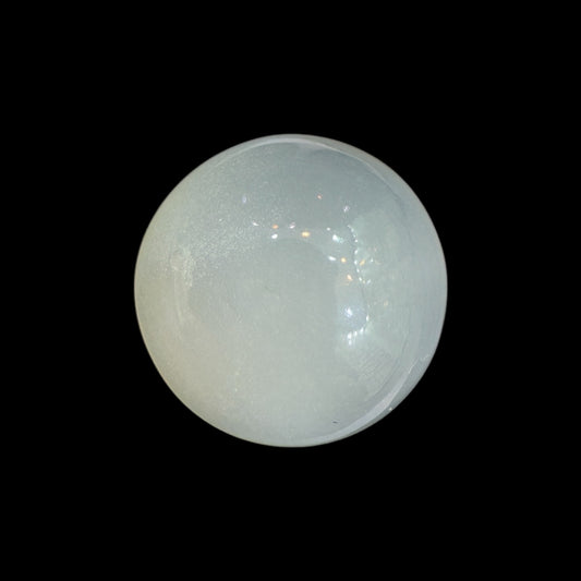 Milky Moonstone Round Cabochon 6.49 Carats 12.5x12.5 mm