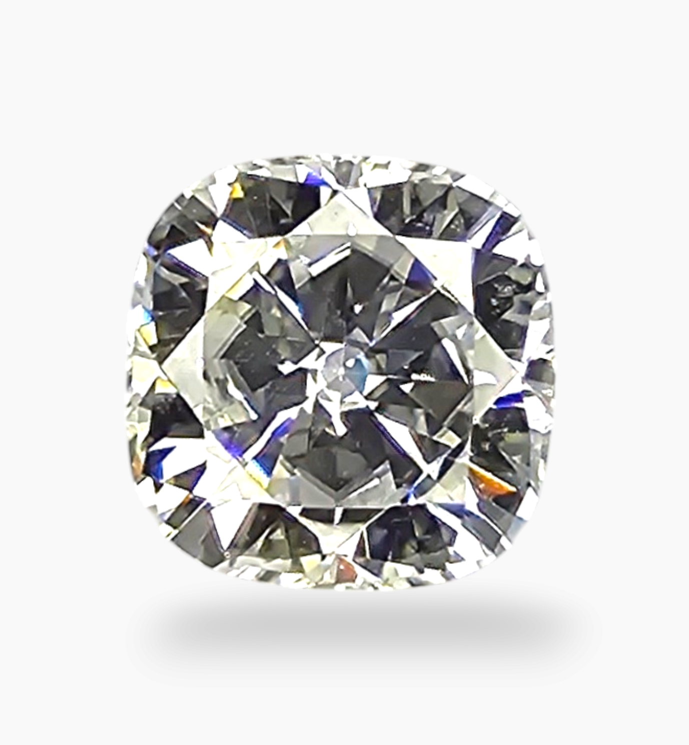 Loose Moissanite Stone Emerald Cut Shape Carats Size 8x8mm