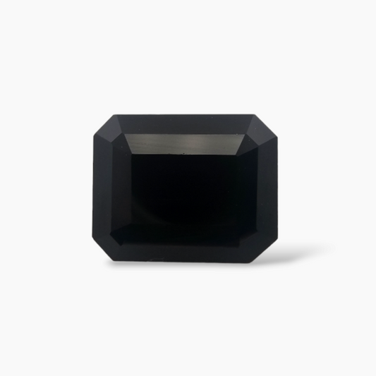 buy Natural Black Tourmaline Stone 3.85 Carats Emerald Cut (10x8 mm)