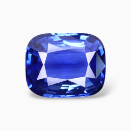 Natural Blue Sapphire 3.05 Carats Cushion Shape 9.41×7.54x4.09mm Size Certified By IDL