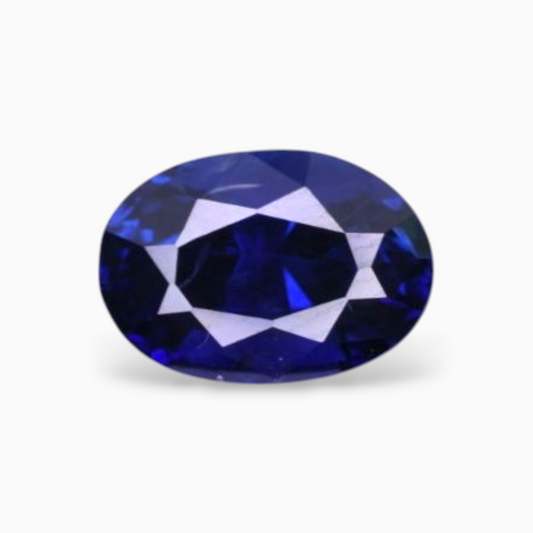 Natural Blue Sapphire Stone 1.85 Carats Oval Shape 8.30x5.82x4.76mm Size Certified By IDL