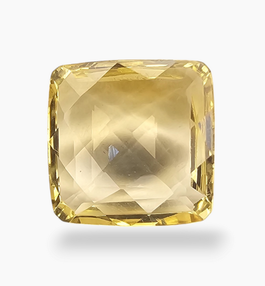 Natural Citrine Stone 8.19 Carats Cushion ( 23.5x13.5mm) kindle