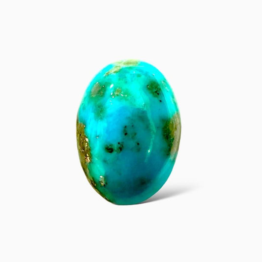 Natural Turquoise 32.60 Carats Oval Cabochon Shape (24.23x17.29mm)