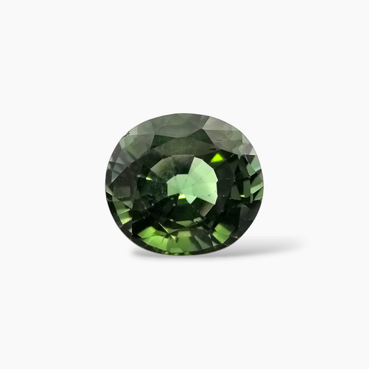 Natural Green Tourmaline Gemstone Round Cut 2.13 Carats in Round Cut