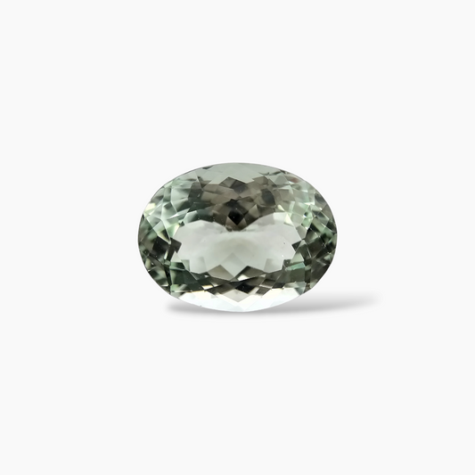 Natural Green Tourmaline Oval Shape in 4.67 Carats Weight for Sale