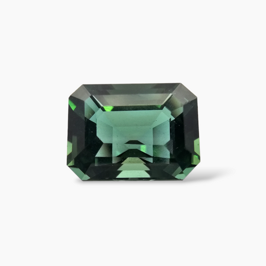 Natural Green Apatite Stone 7.7 Carats Emeraldcut Shape ( 13x9 mm )