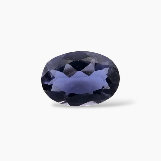 Natural Iolite Stone 0.93 Carats Oval Cut (8x4 mm)