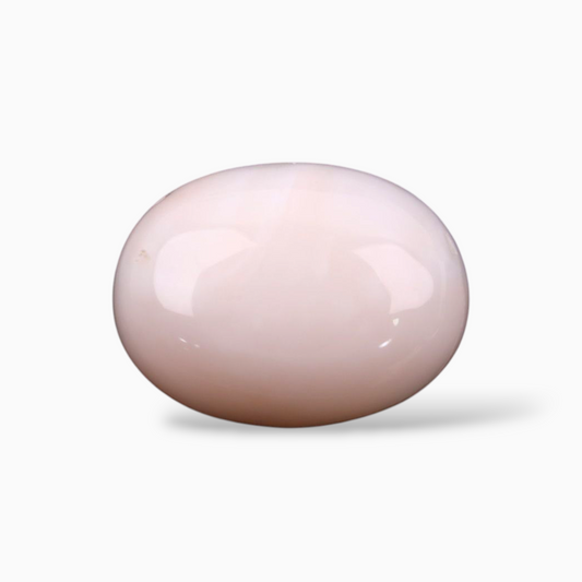 Buy Pink Coral Stone For Sale 13.96 Carats In Oval Cabochon Shape 16x12.1mm Size