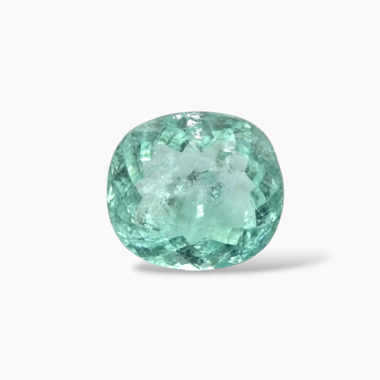 Natural Paraiba Tourmaline Stone Carats Cushion Cut