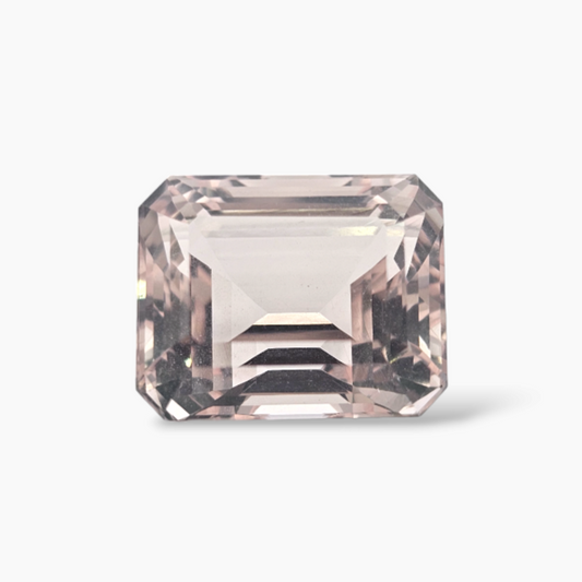 buy Natural Pink Morganite Stone 14.44 Carats Emerald Cut (15.5X12.5 mm)