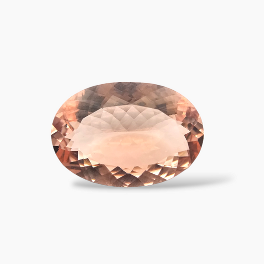 buy Natural Peach Morganite Stone 8.77 Carats Oval Cut (18x12 mm)