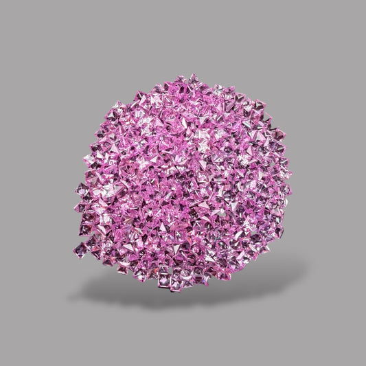 Natural Pink Sapphire Stone From 2 mm Size Price Per Carats (Total 25 Carats)
