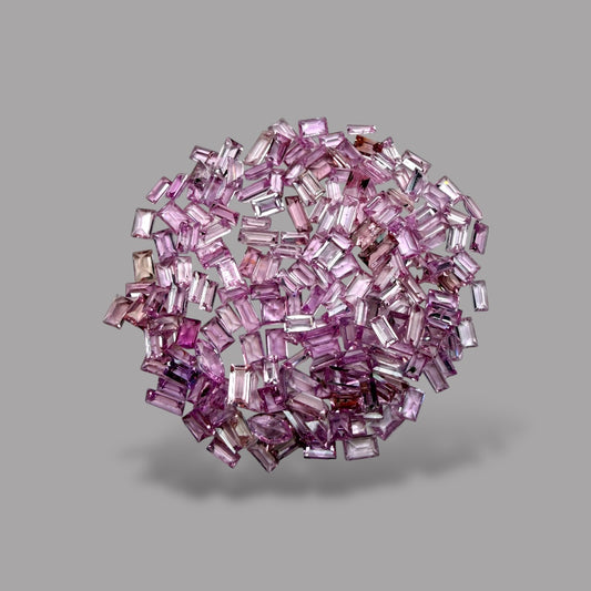 Natural Pink Sapphire Stone From 3-4 mm Size Price Per Carats (Total 30 Carats)