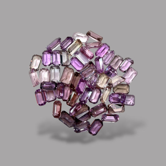 Natural Pink Sapphire Stone From 5 x 3 mm Size Price Per Carats (Total 15 Carats)
