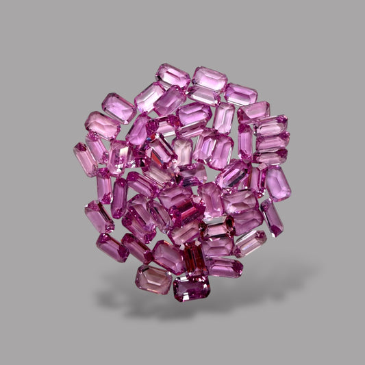 Natural Pink Sapphire Stone From 5 x 3 mm Size Price Per Carats (Total 20 Carats)