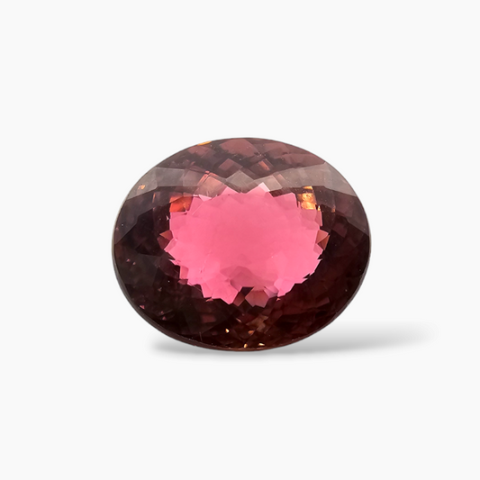 Natural Pink Tourmaline Oval Cut 4.70 Carats From Africa in 11 by 9.5 mm