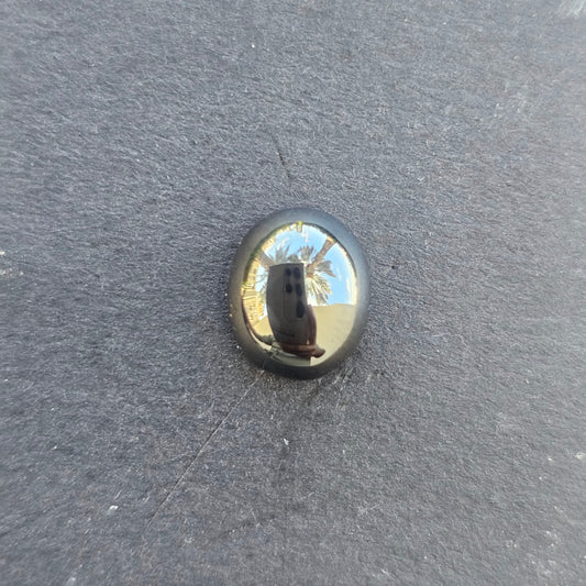 Natural Pyrite Stone for Healing Oval Shape in 8.30 Carats for Sale