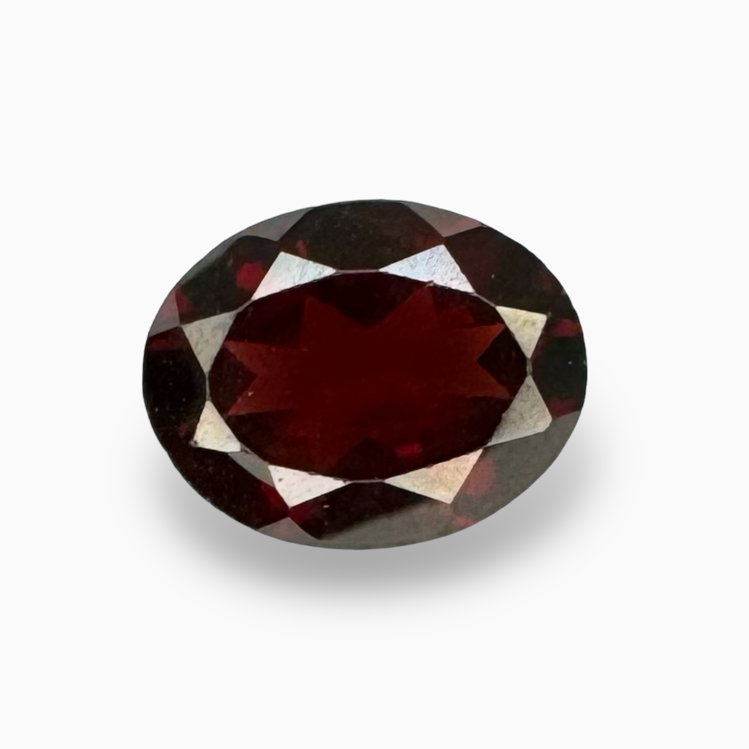 Natural Red Garnet Stone Oval Carats 9x7 mm Buy Online – Raza