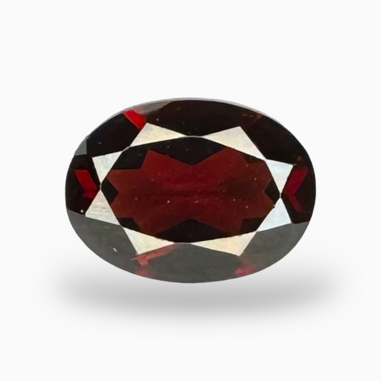 Natural Red Garnet Stone Oval 5x7 mm 0.80Carats