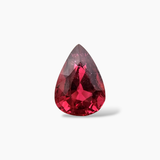 Natural Rubellite Tourmaline Gemstone in 4.05 Carats with 11.5 by 8 mm Size