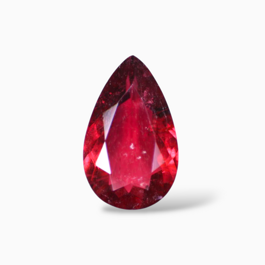 Natural Rubellite Tourmaline Stone 9.39 Carats 19.5x12mm
