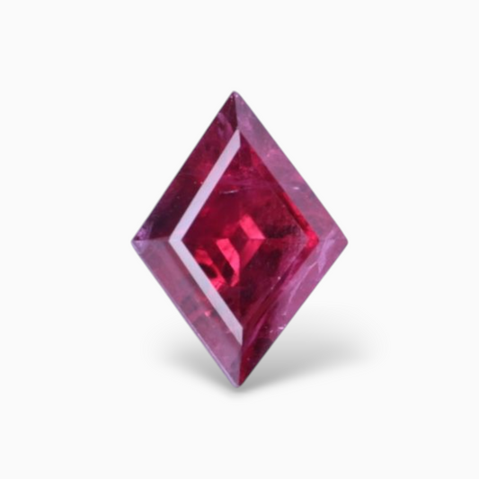 Natural Ruby Stone 0.86 Carats Kite Shape 8.01x6.04x3.39mm Size