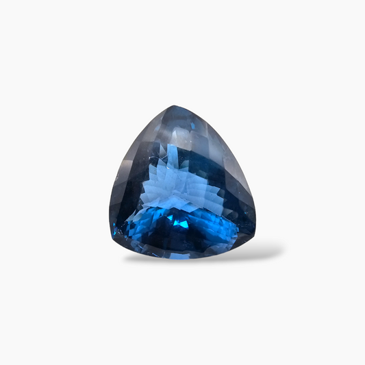 Natural Swiss Blue Topaz in 33 Carats with Trilliant Cut for Sale
