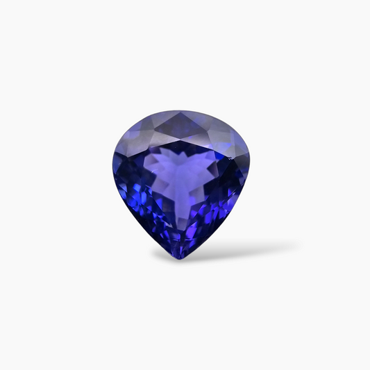 Natural Tanzanite Gemstone in Heart Shape 6.67 Carats Weight