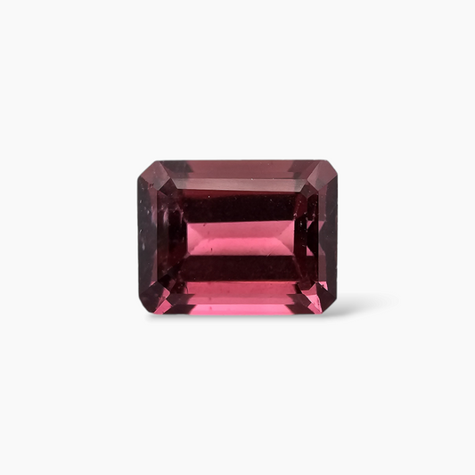 Natural Tourmaline Gemstone in 2.7 Carats with Emerald Cut Shape for Sale