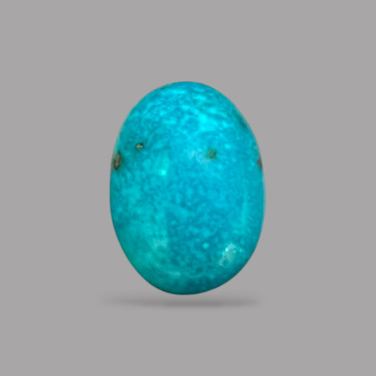 Natural Turquoise 12.79 Carats 18.4 x 13.5 x 7.8 mm in oval
